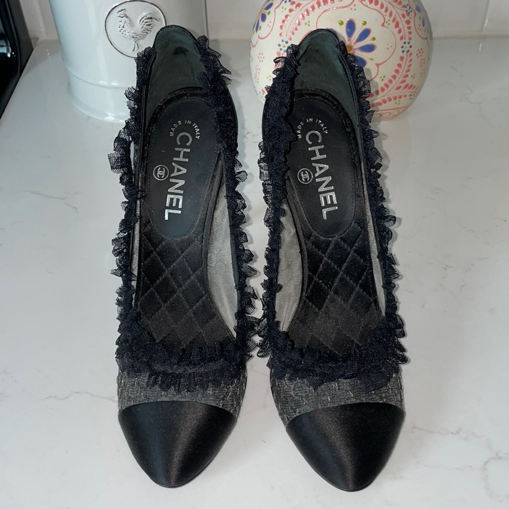 Chanel Sheer Pumps - Never worn